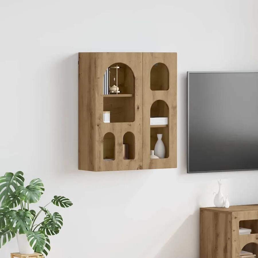 Armoire suspendue ELST Chêne artisanal 59 x 20 x 71,5 cm