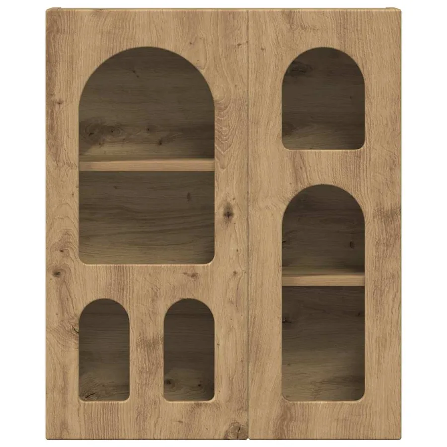 Armoire suspendue ELST Chêne artisanal 59 x 20 x 71,5 cm - 5