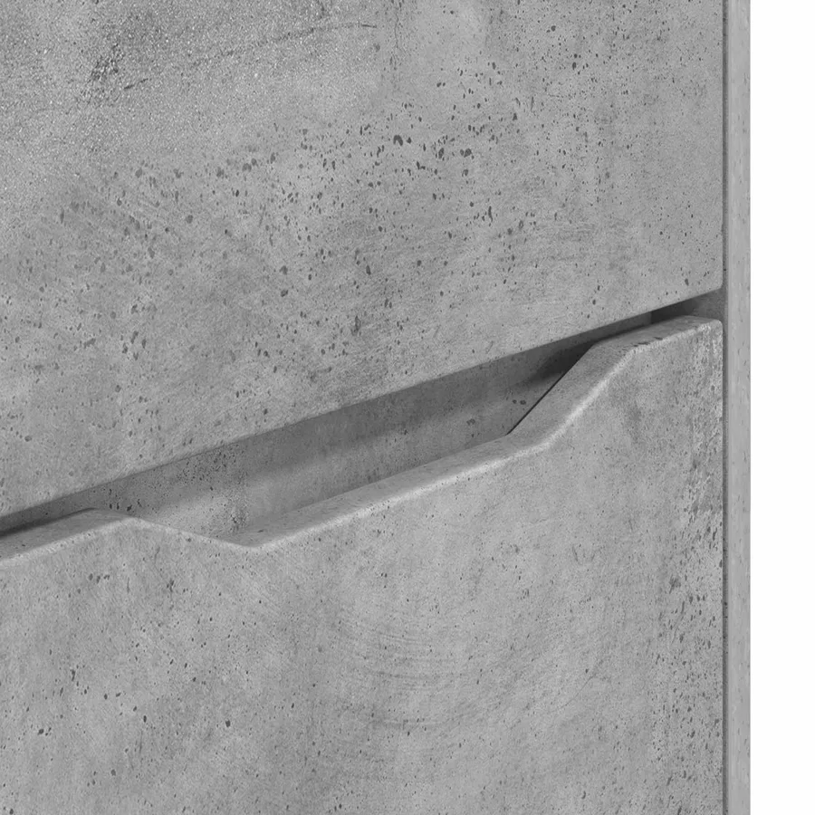 Armoire de rangement Gris béton 60 x 48 x 57 cm - 10