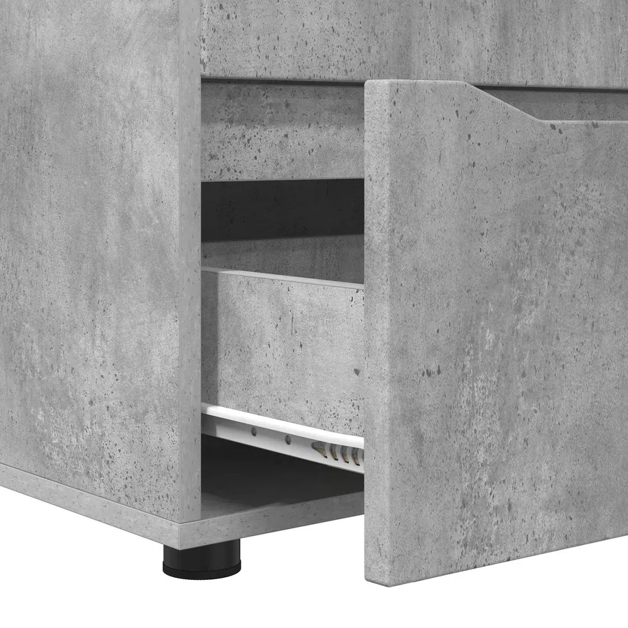 Armoire de rangement Gris béton 60 x 48 x 57 cm - 9