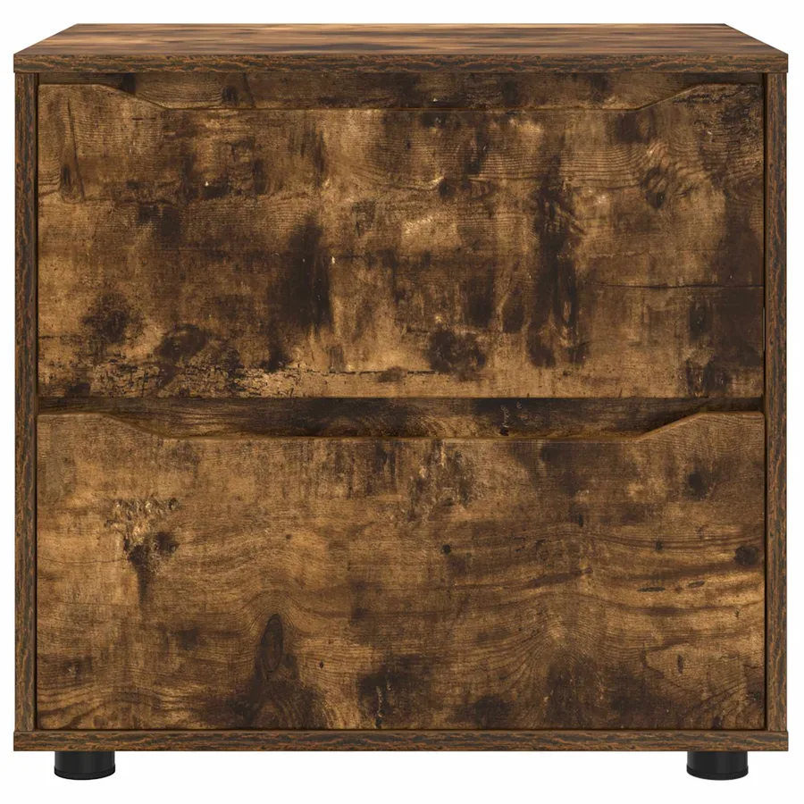 Armoire de rangement Chêne fumé 60 x 48 x 57 cm - 6