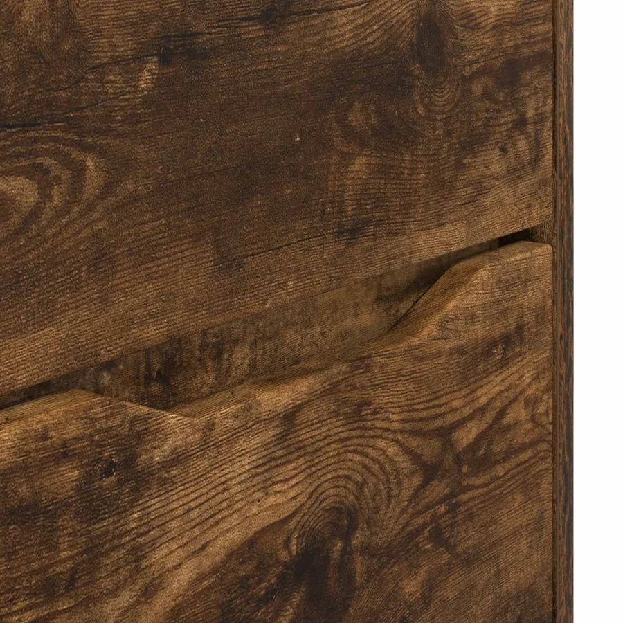 Armoire de rangement Chêne fumé 60 x 48 x 57 cm - 8