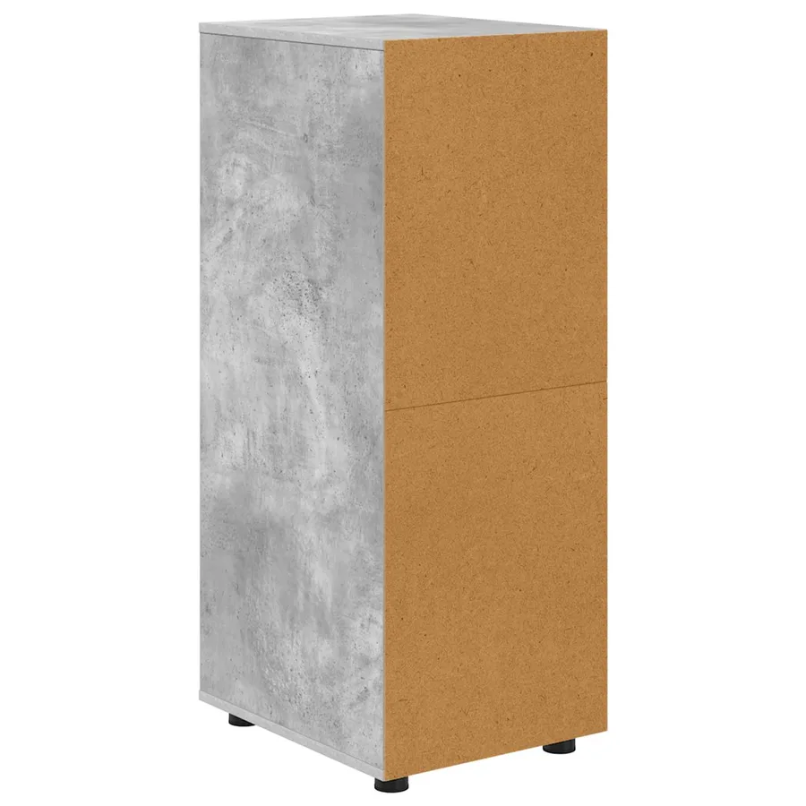 Armoire de rangement Gris béton 40 x 48 x 105 cm - 10