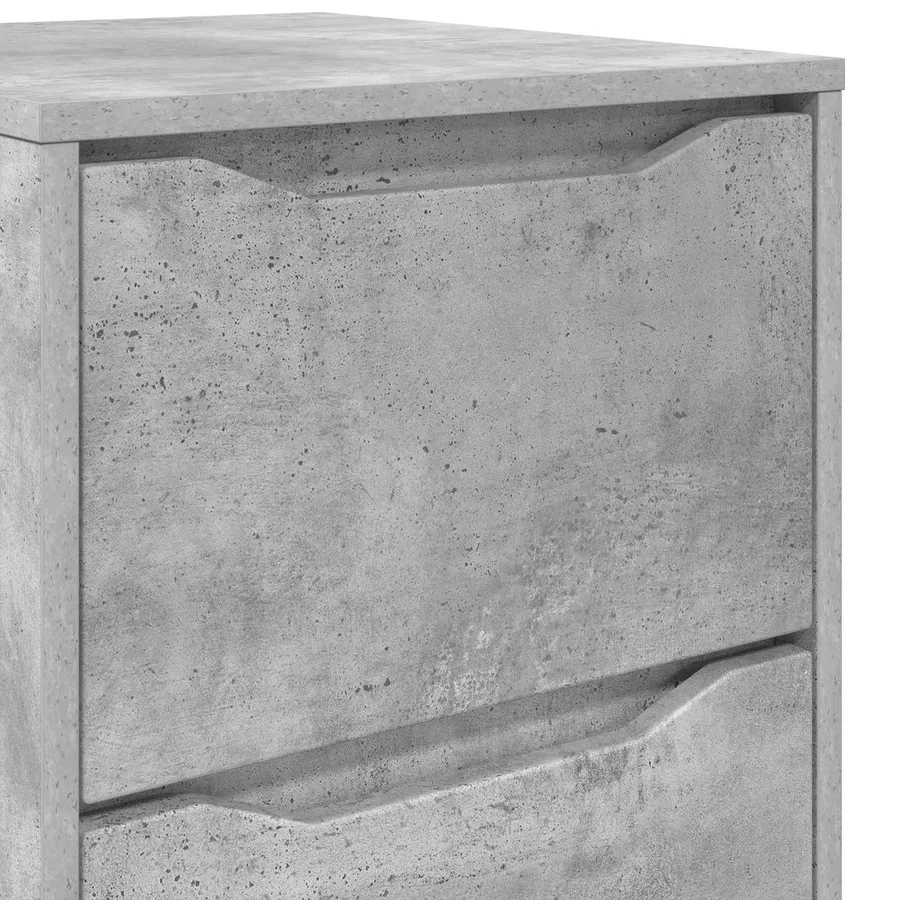 Armoire de rangement Gris béton 40 x 48 x 105 cm - 12