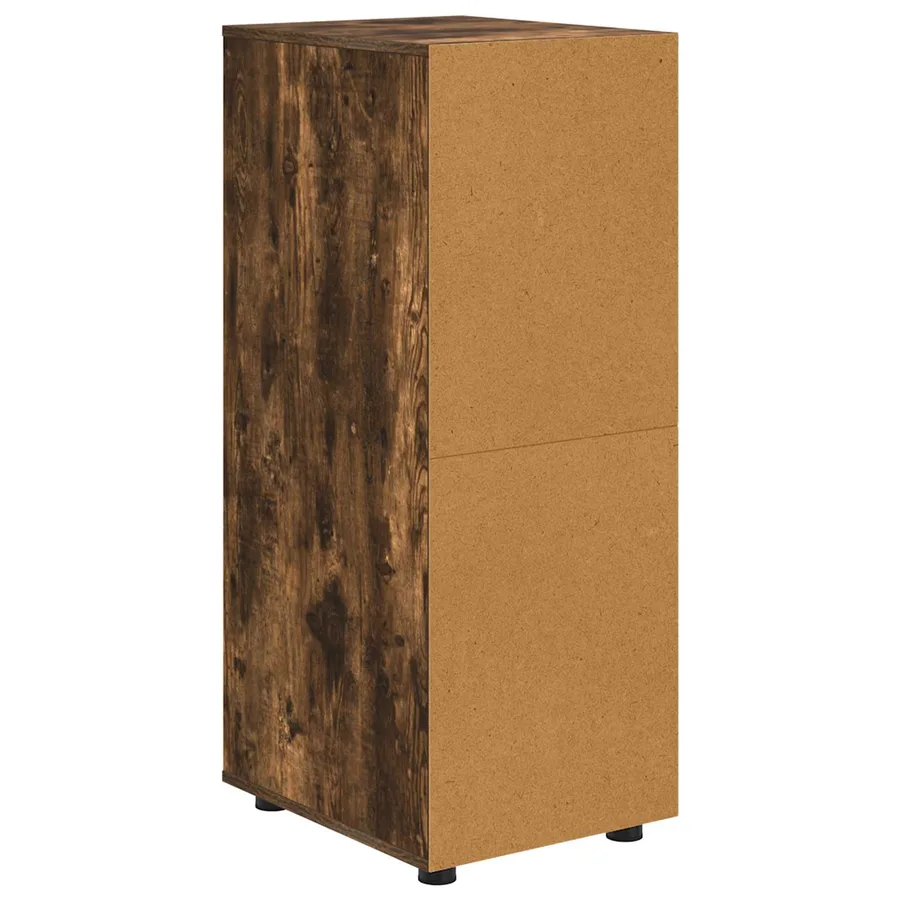 Armoire de rangement Chêne fumé 40 x 48 x 105 cm - 8