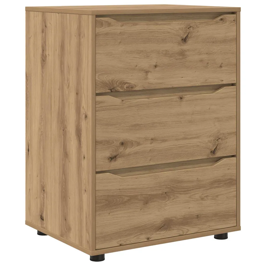 Armoire de rangement 60 x 48 x 81 cm Bois d'ingénierie - 2