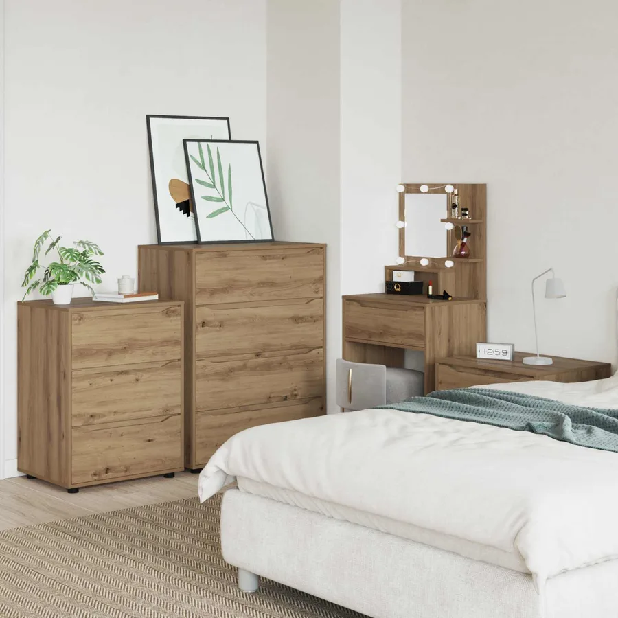 Armoire de rangement 60 x 48 x 81 cm Bois d'ingénierie - 4
