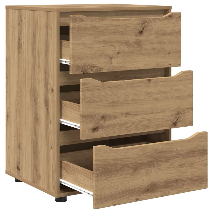 Armoire de rangement 60 x 48 x 81 cm Bois d'ingénierie - 7