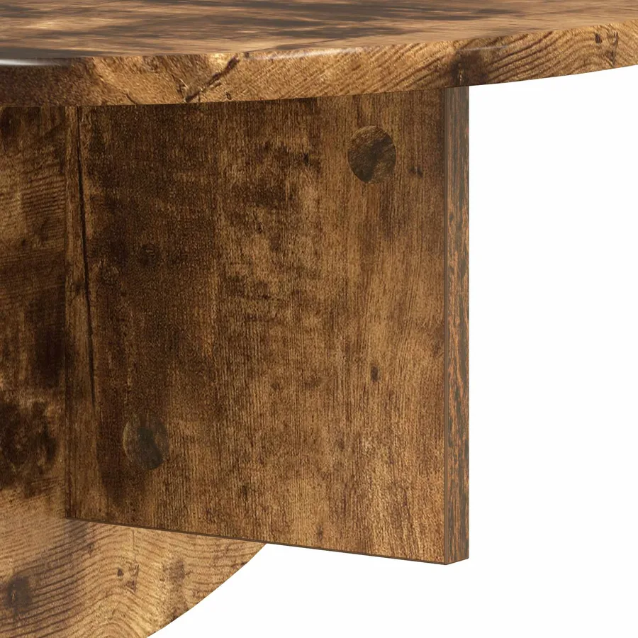 Étagère Murale Chêne fumé 48 x 24 x 24 cm Bois d'ingénierie - 9
