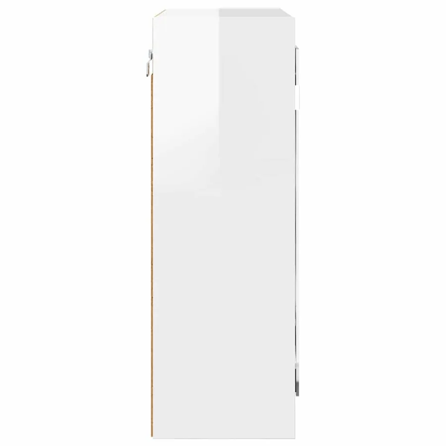 Armoire Miroir de Salle de Bain Blanc brillant 60 x 20 x 60 cm - 7