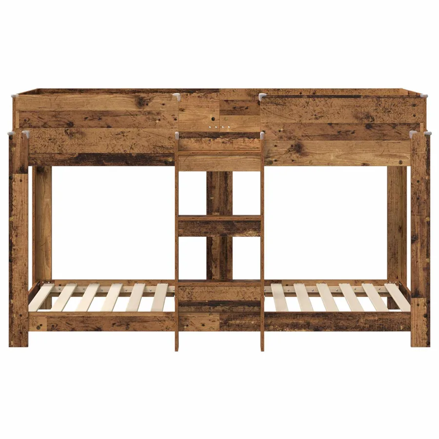Lit Superposé pour Enfants Bois ancien 75 x 190 cm - 5