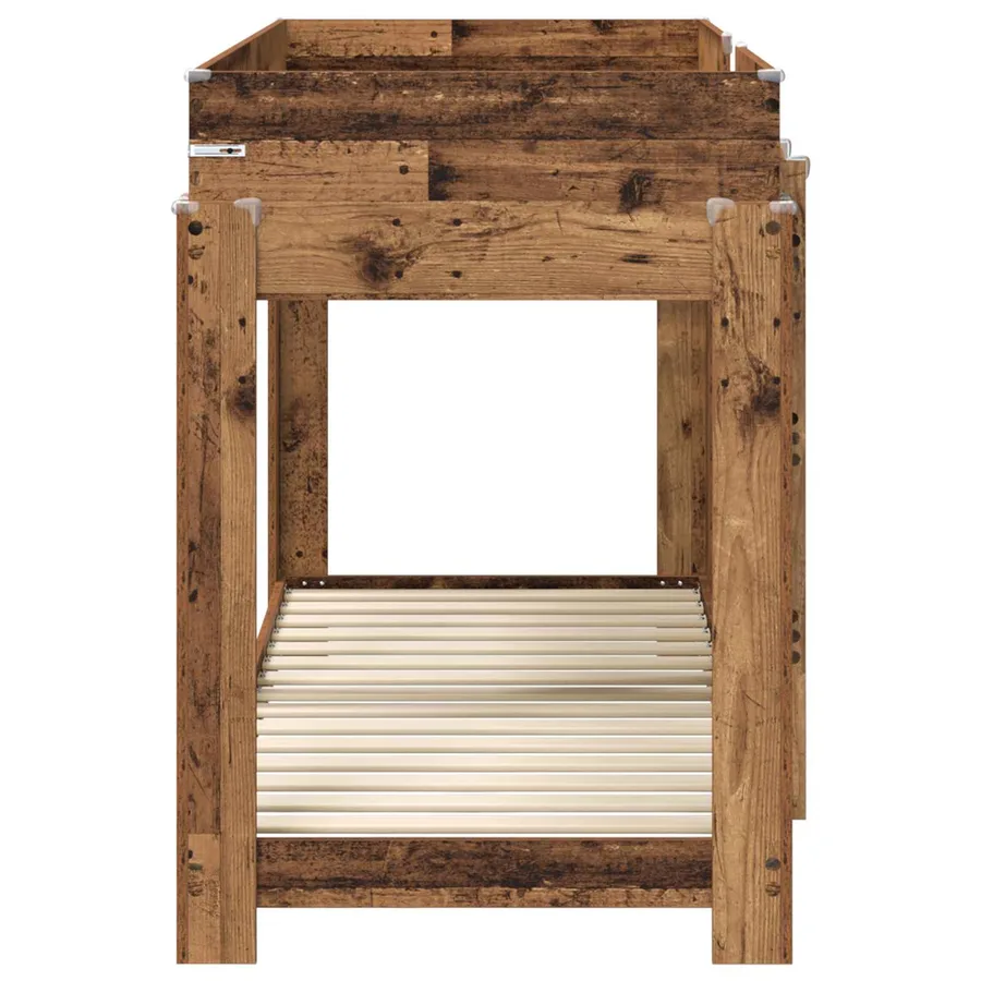 Lit Superposé pour Enfants Bois ancien 75 x 190 cm - 6