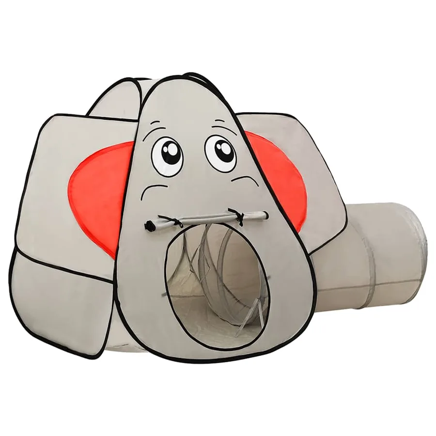 Tente de jeu pour enfants Éléphant Gris 174x86x101 cm - 2