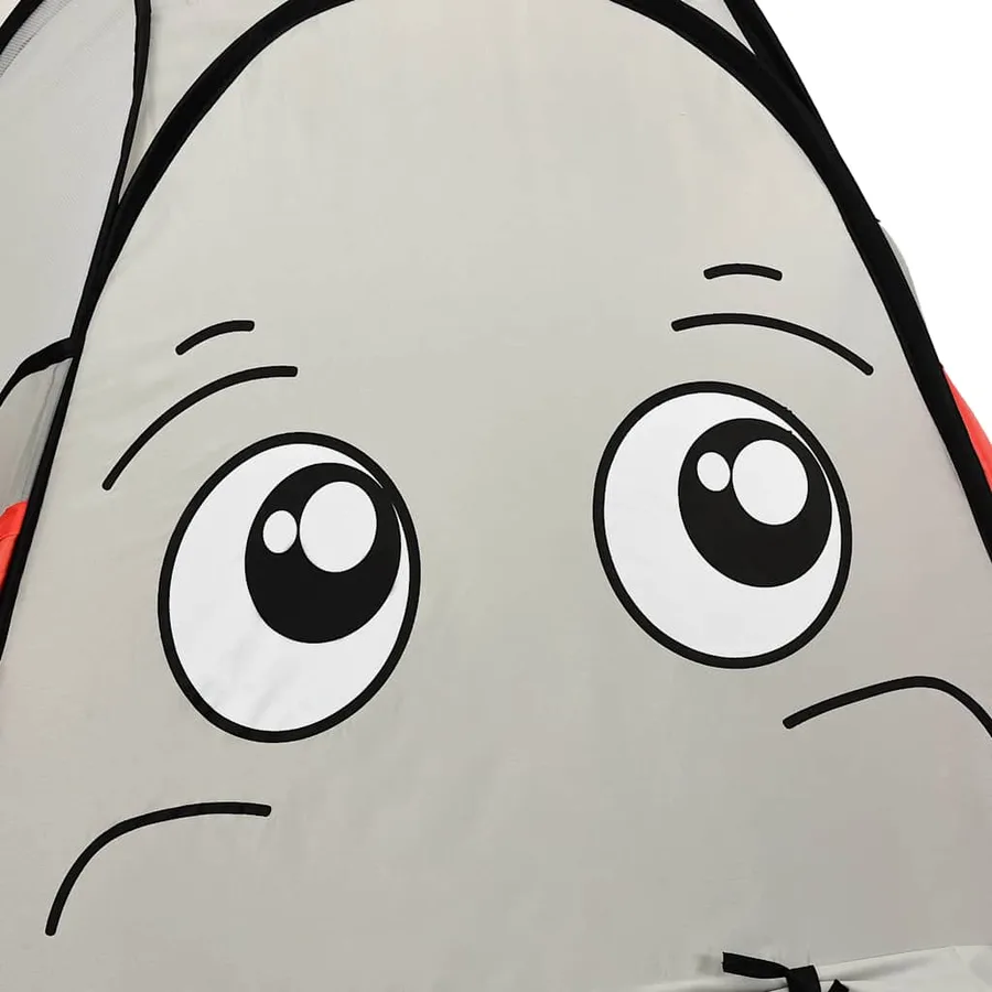 Tente de jeu pour enfants Éléphant Gris 174x86x101 cm - 7