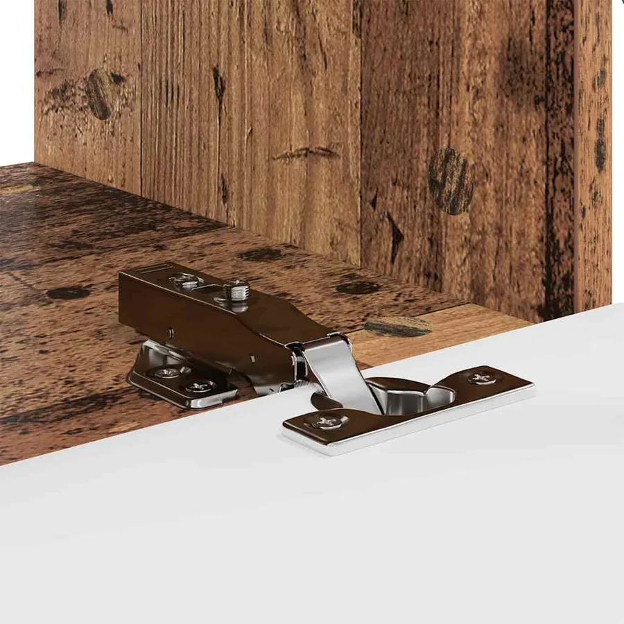 Meuble TV mural 2 pcs Bois Ancien 60 x 31 x 29,5 cm - 11