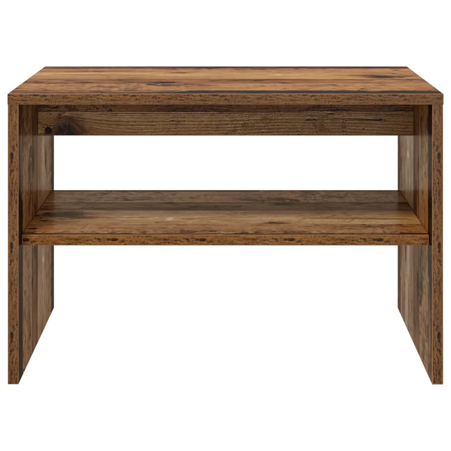 Table basse Bois ancien 60 x 50 x 40 cm Bois d'ingénierie - 5
