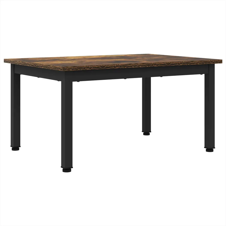 Table basse Chêne Fumé 70 x 50 x 36 cm Bois d'ingénierie - 2