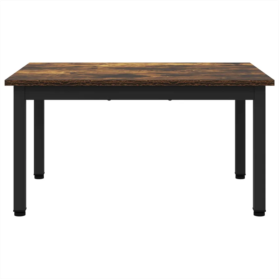 Table basse Chêne Fumé 70 x 50 x 36 cm Bois d'ingénierie - 5