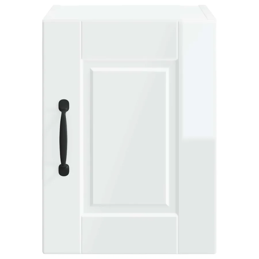 Meuble mural PORTO 2 pcs Blanc brillant 30 x 31 x 40 cm - 7