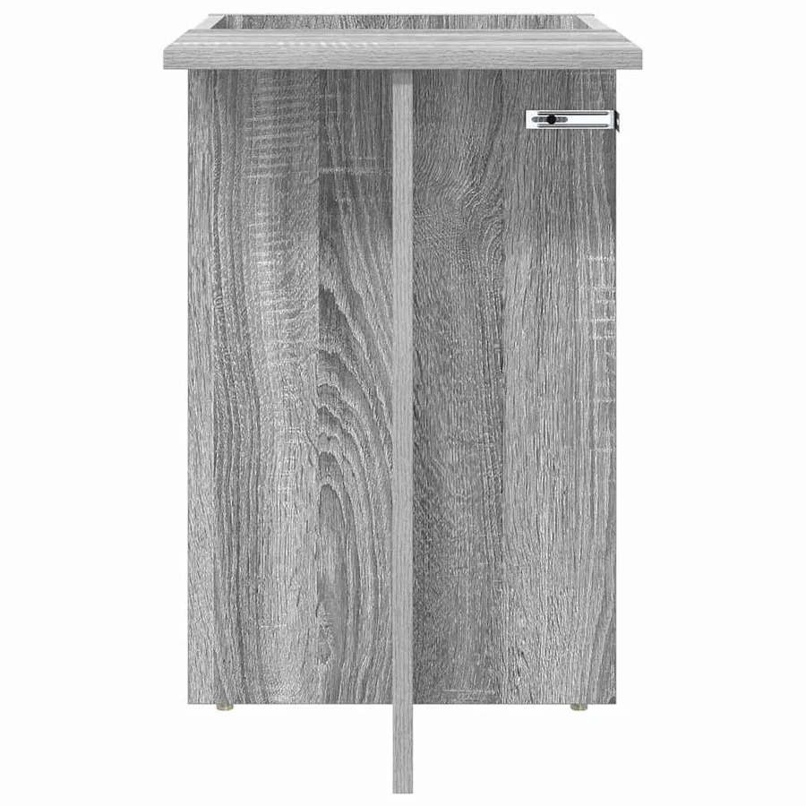Table d'appoint Gris Sonoma 35 x 40 x 55 cm Bois d'ingénierie - 5
