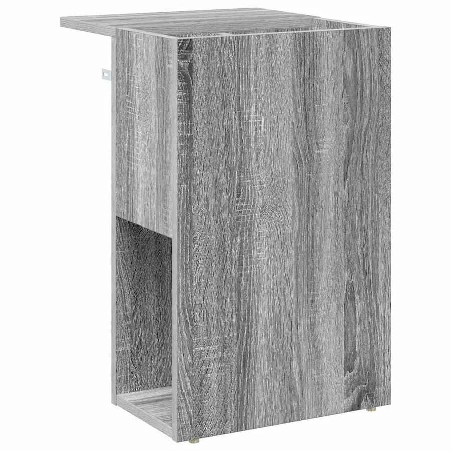 Table d'appoint Gris Sonoma 35 x 40 x 55 cm Bois d'ingénierie - 7