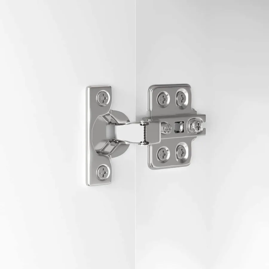 Cabinet de salle de bain Blanc brillant 30,5 x 30 x 101 cm - 9