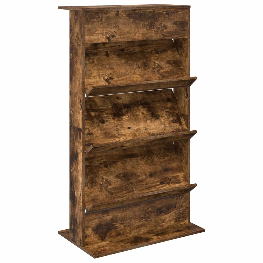Étagère à magazines avec étagère Chêne fumé 70 x 41 x 126 cm - 2