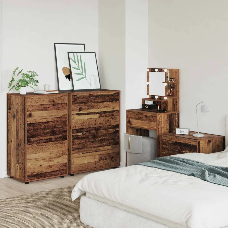 Armoires de rangement Bois Ancien 60 x 48 x 105 cm - 4