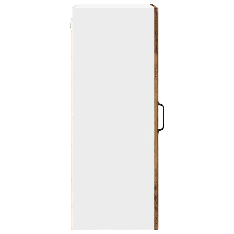 Cabinet en verre mural PORTO Bois ancien 40 x 31 x 80 cm - 7