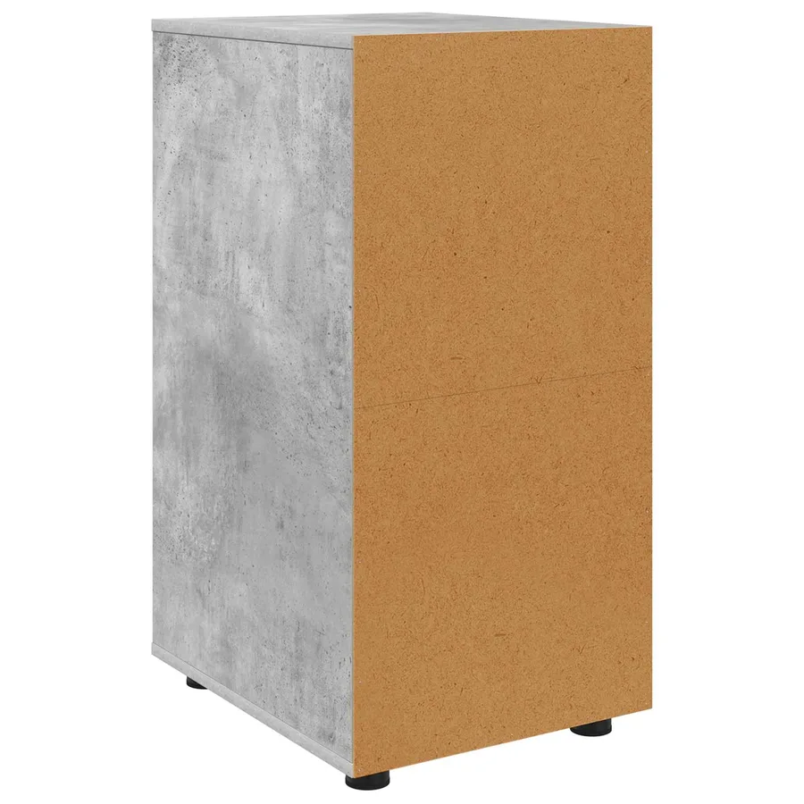 Armoire de rangement Gris béton 40 x 48 x 81 cm - 10