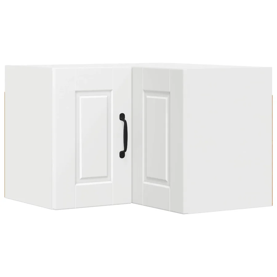 Meuble d'angle mural PORTO Blanc 57 x 57 x 40 cm - 2