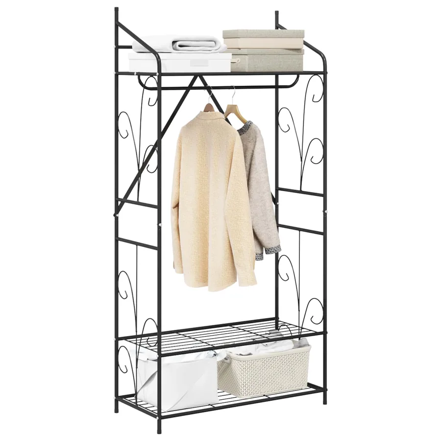 Armoire Ouverte Uni 2 pcs 78 x 36 x 158 cm - 3