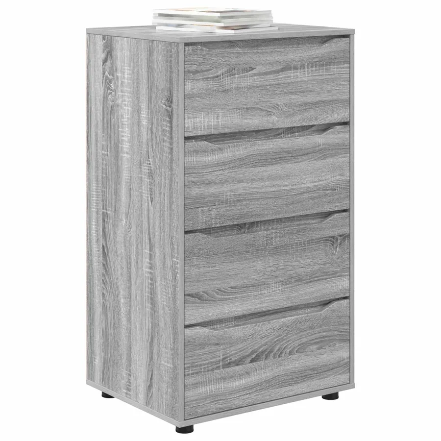 Armoires de rangement Gris Sonoma 60 x 48 x 105 cm - 3