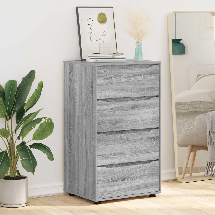 Armoires de rangement Gris Sonoma 60 x 48 x 105 cm - 6