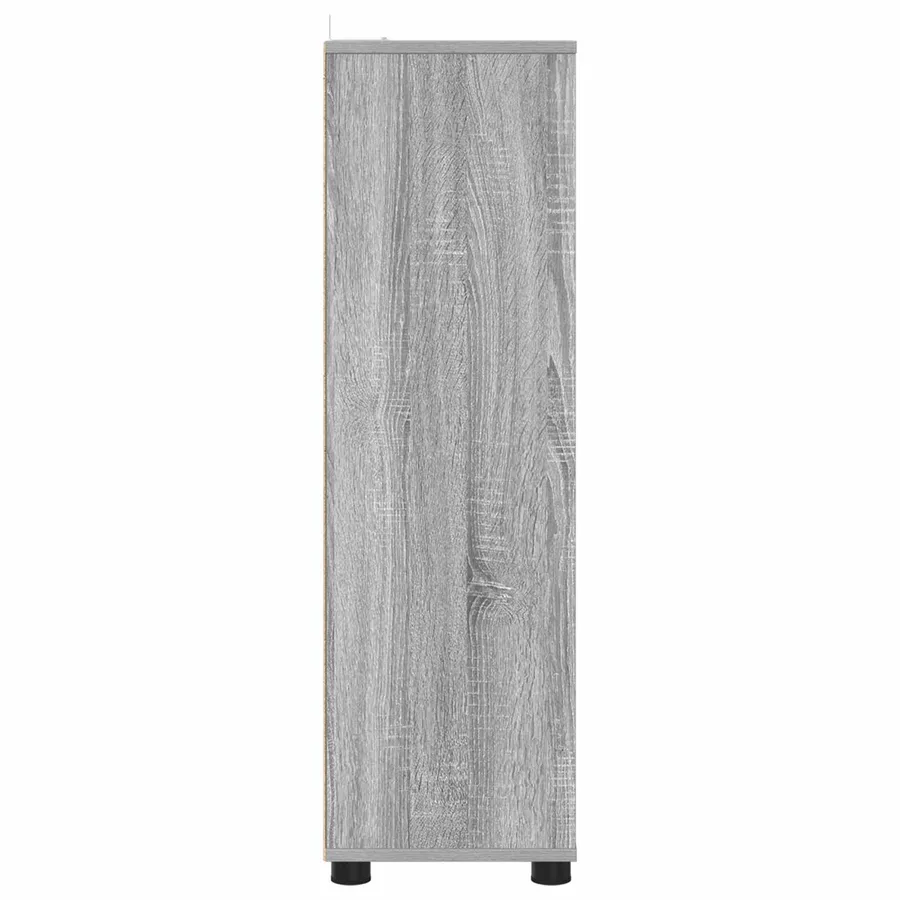 Cabinet de salle de bain Gris Sonoma 30,5 x 30 x 101 cm - 7