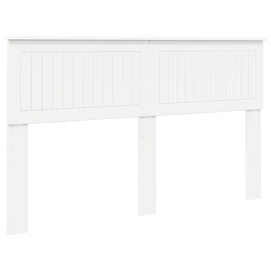 Tête de lit Blanc Bois d'ingénierie - 2