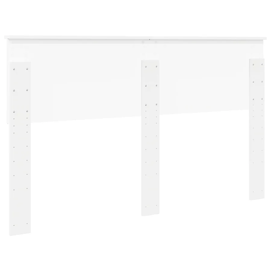 Tête de lit Blanc Bois d'ingénierie - 6