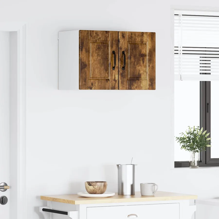 Meuble mural PORTO 2 pcs Chêne fumé 30 x 31 x 40 cm - 4