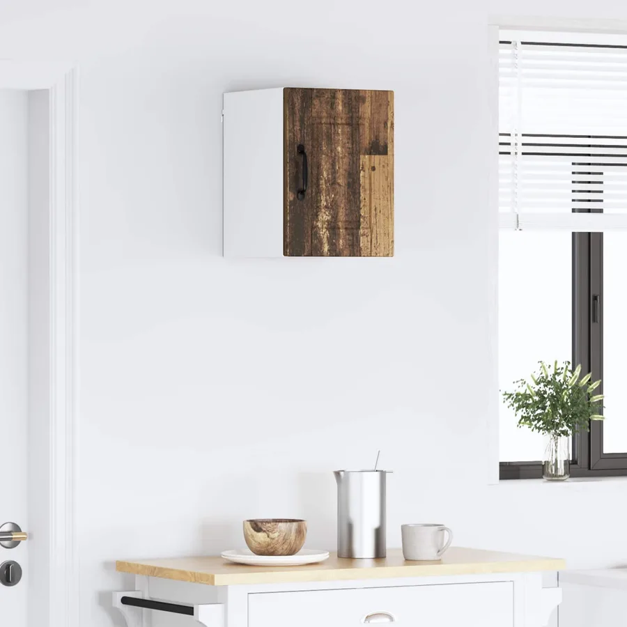 Meuble mural PORTO Bois ancien 30 x 31 x 40 cm - 4