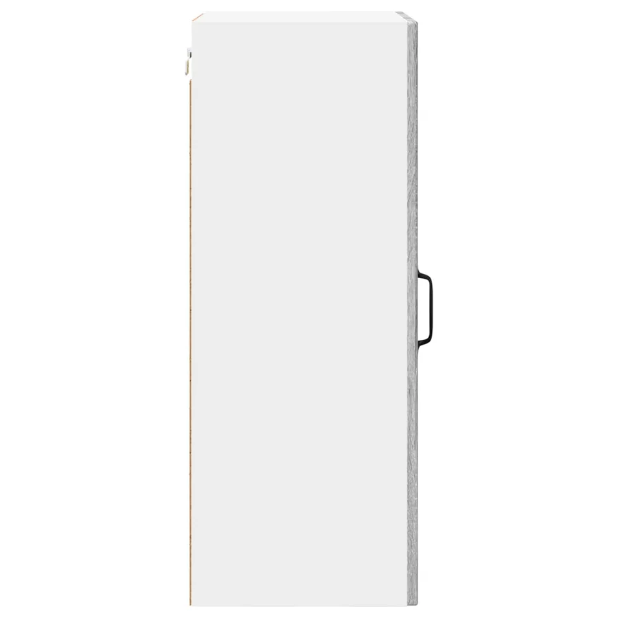 Cabinet en verre mural PORTO Gris Sonoma 40 x 31 x 80 cm - 7