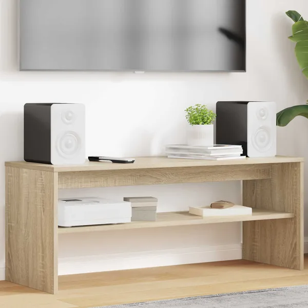 Meuble TV Chêne Sonoma 100 x 35 x 40 cm Bois d'ingénierie