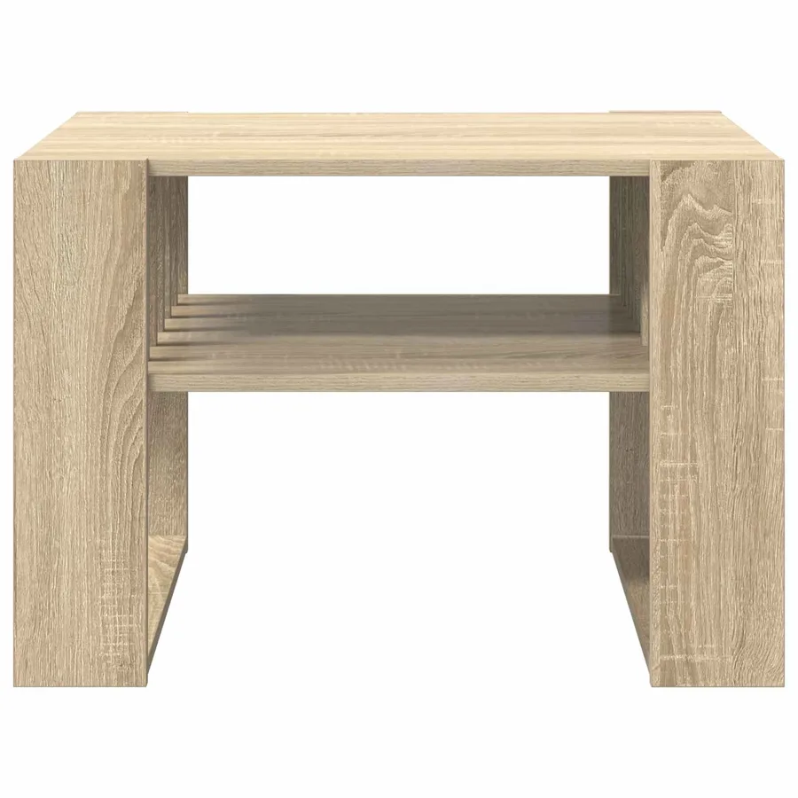 Table basse Chêne Sonoma 66 x 49,5 x 45 cm Bois d'ingénierie - 5