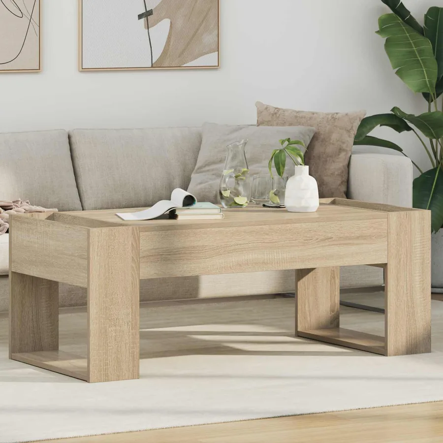 Table basse Chêne Sonoma 110 x 50 x 41 cm Bois d'ingénierie