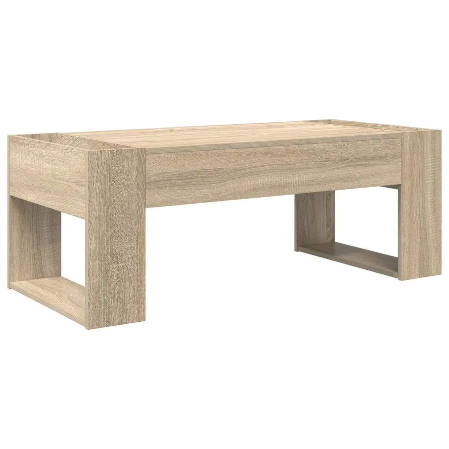 Table basse Chêne Sonoma 110 x 50 x 41 cm Bois d'ingénierie - 2