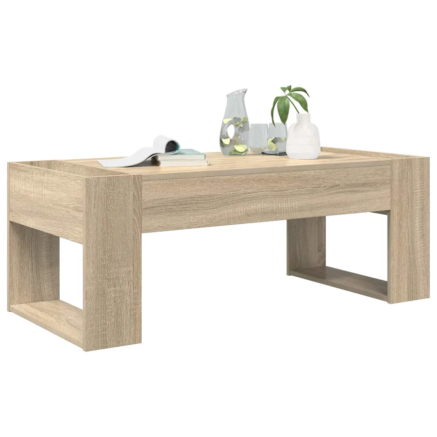 Table basse Chêne Sonoma 110 x 50 x 41 cm Bois d'ingénierie - 3