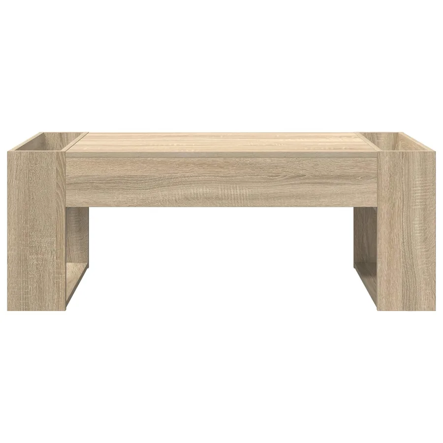 Table basse Chêne Sonoma 110 x 50 x 41 cm Bois d'ingénierie - 5