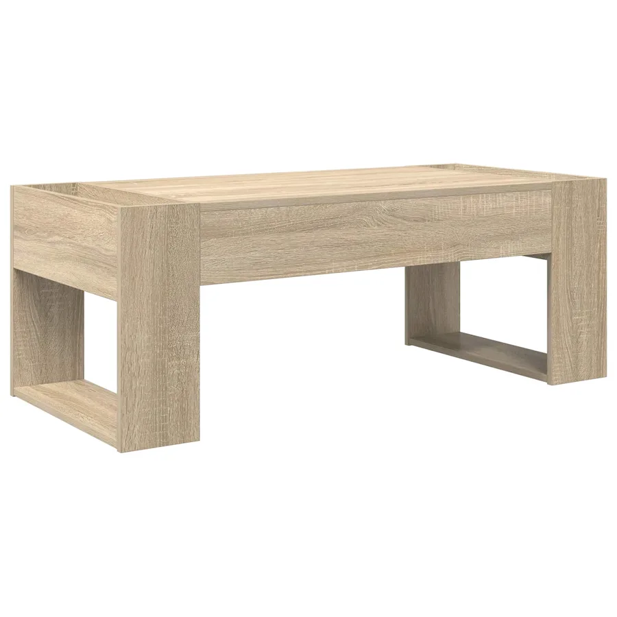 Table basse Chêne Sonoma 110 x 50 x 41 cm Bois d'ingénierie - 7