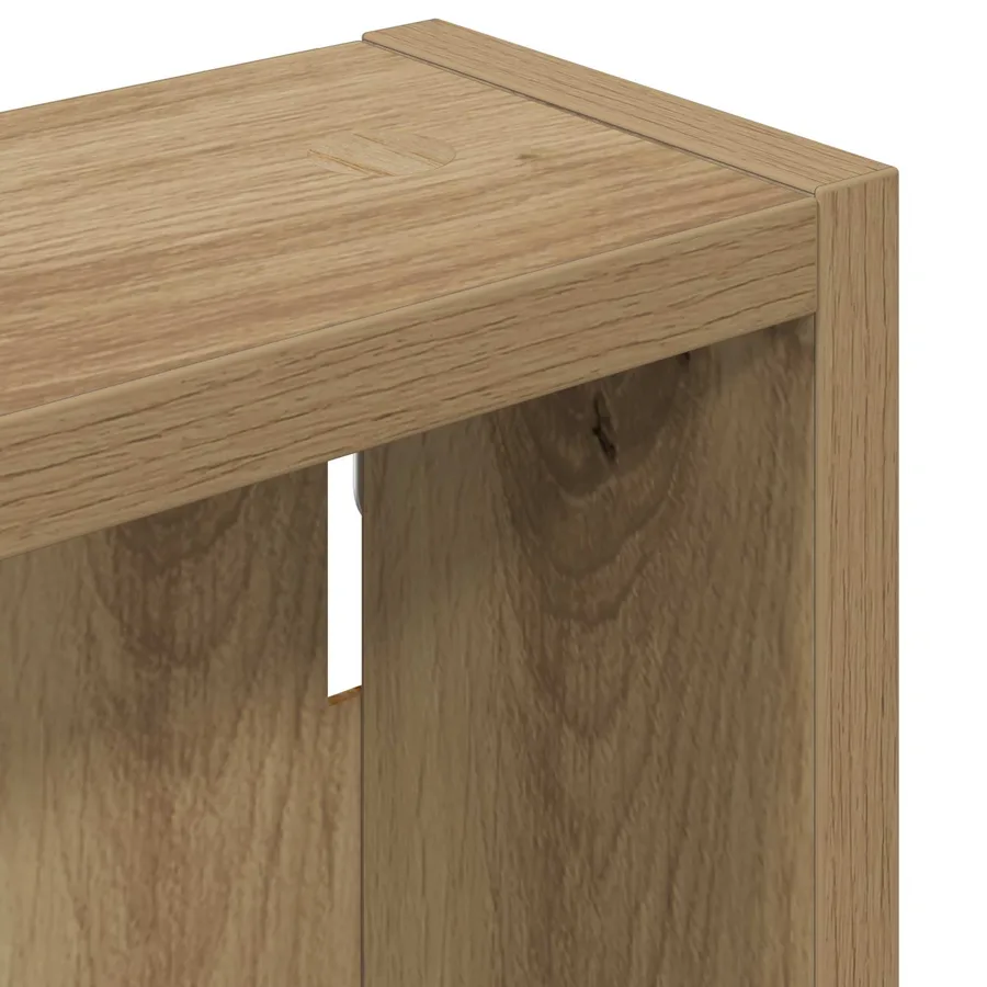 Armoire murale de salle de bain Chêne artisan 30 x 10 x 50 cm - 9