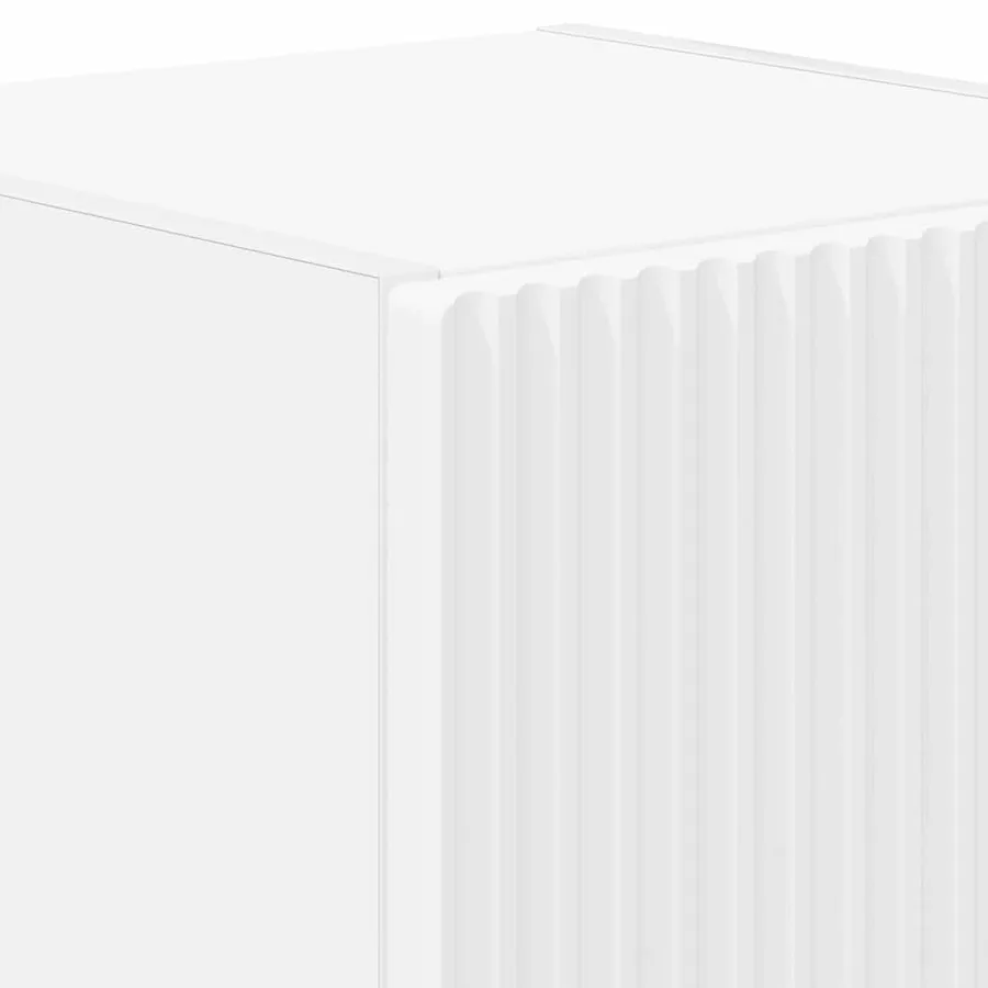 Meuble TV mural 2 pcs Blanc 30 x 31 x 40 cm Bois d'ingénierie - 10