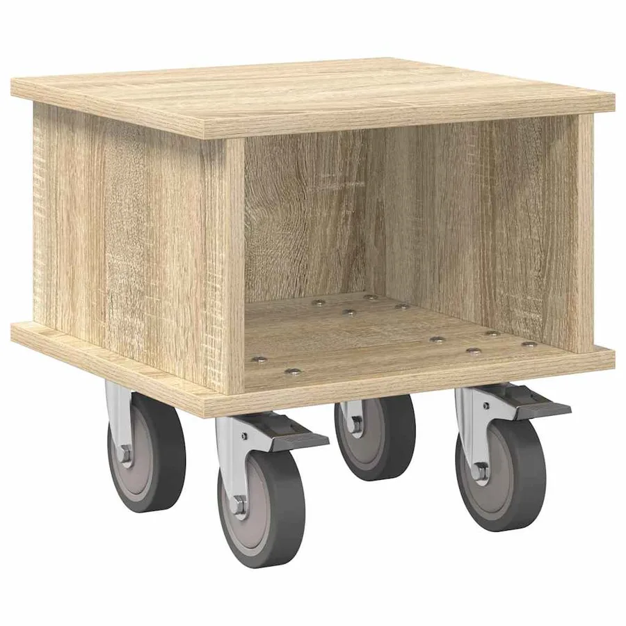 Meuble TV Chêne Sonoma 37 x 35 x 35 cm Bois d'ingénierie - 2